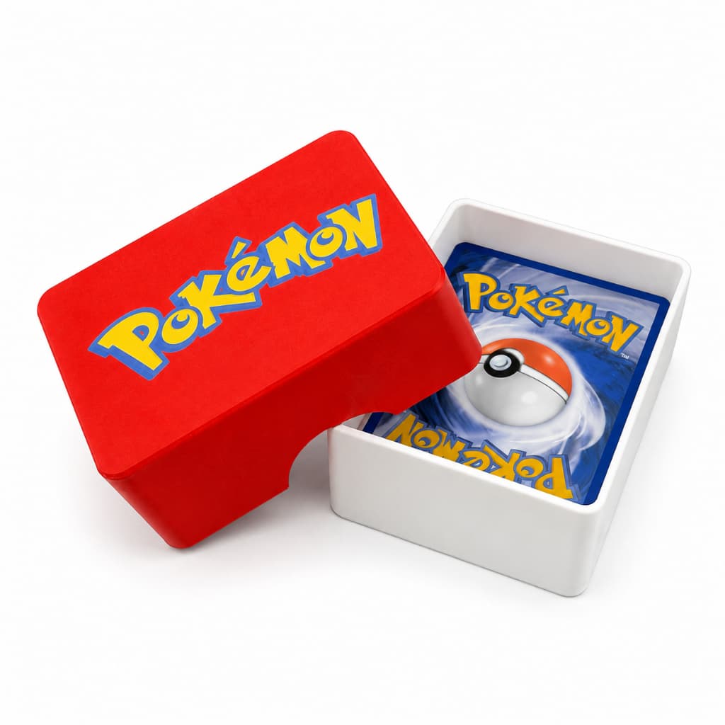 Caixa Estojo para Cartas Pokémon | Case Box para até 100 Cards