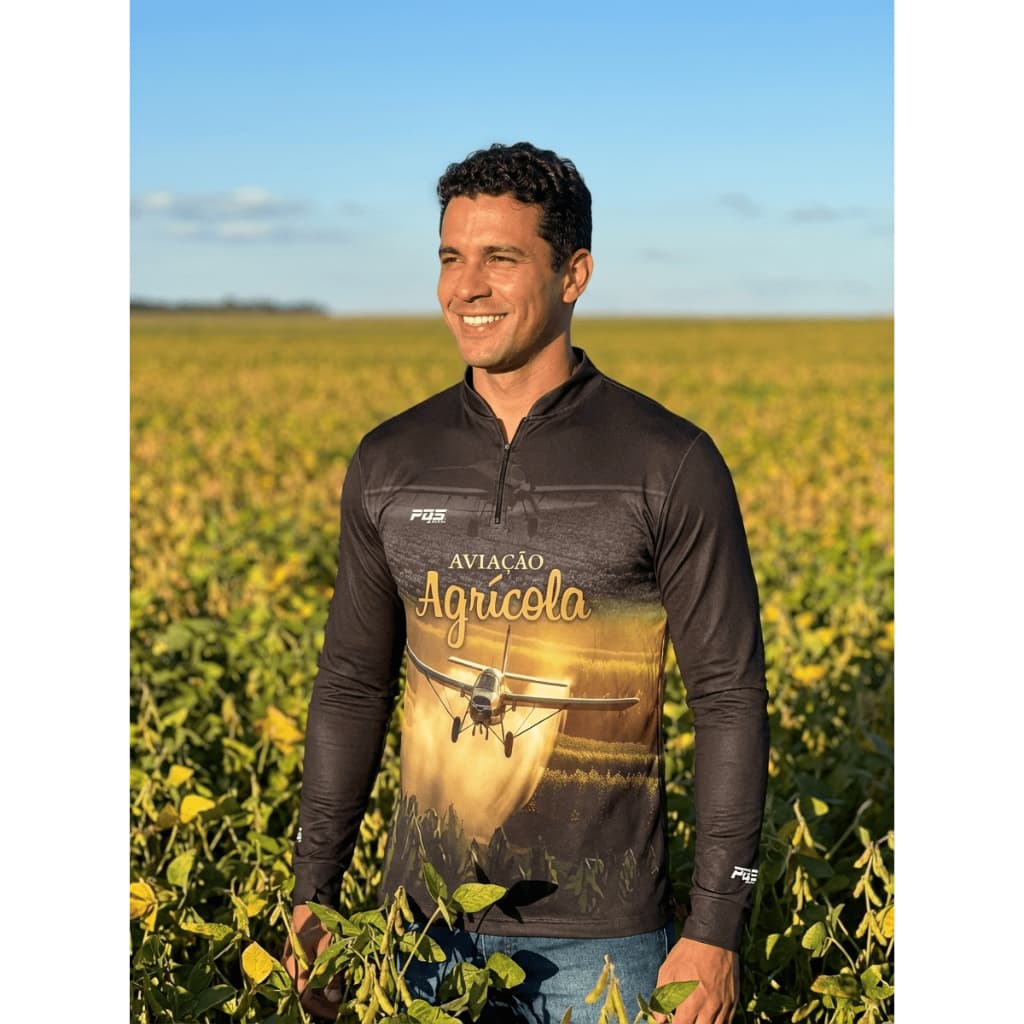 Camisa Camiseta Agricultura Agro Ref 27 - M L Proteção Uv50+