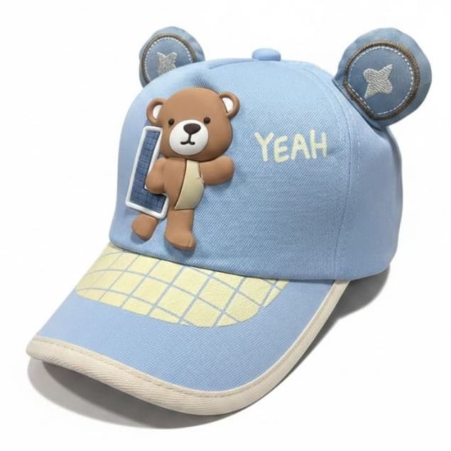 Boné Americano Infantil Letras L O V E Palavra Love com Ajuste Para Bebês e Crianças Várias Cores