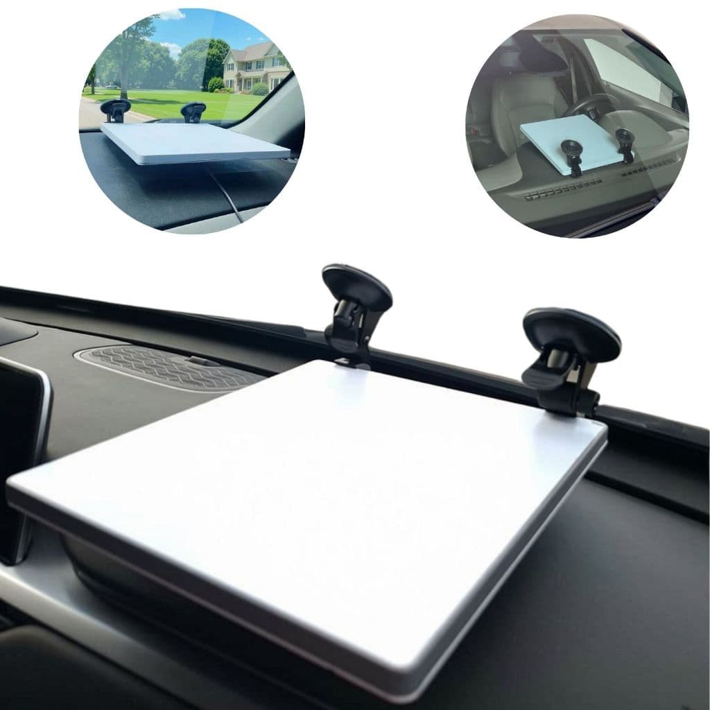Suporte Starlink Mini para Painel carro fixação para-brisa com 2 Ventosas anti multa