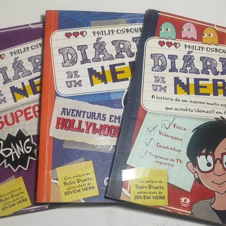 Kit 3 Livros Diario de um Nerd Volumes 1 2 e 3 Philip Osbourne Ciranda Cultural Usado Infantojuvenil