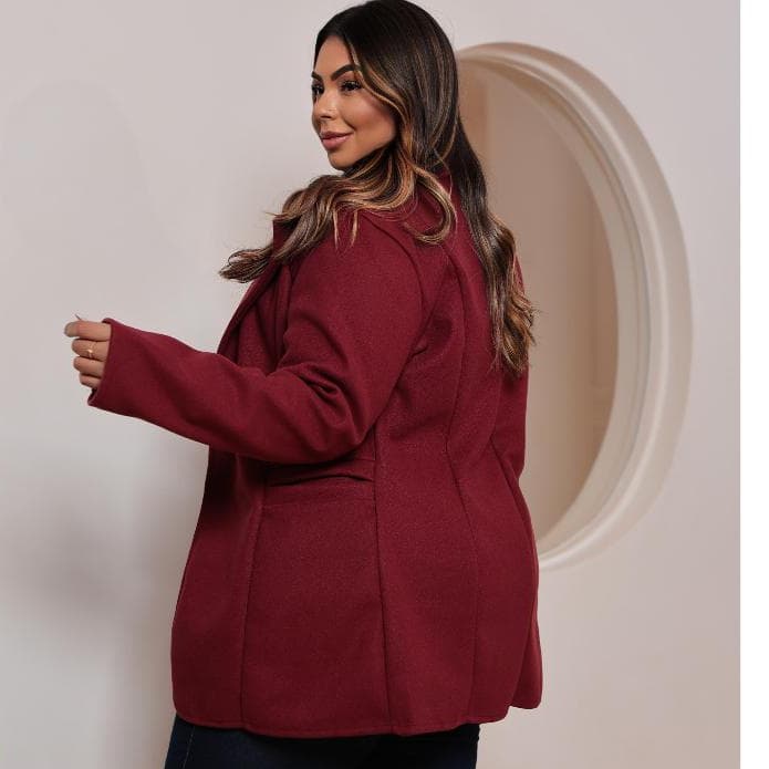 bleizer feminino plus size neo premium com bouso funcionais