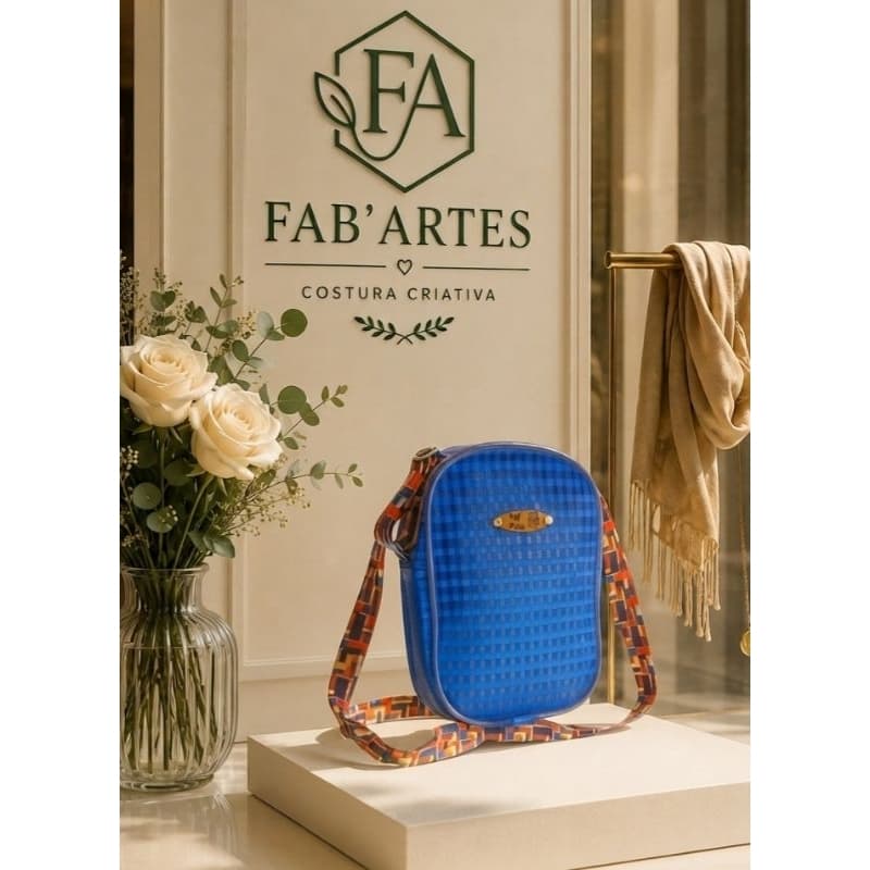Bolsa Tiracolo Regulável e Tela Impermeável/Shoulder Bag