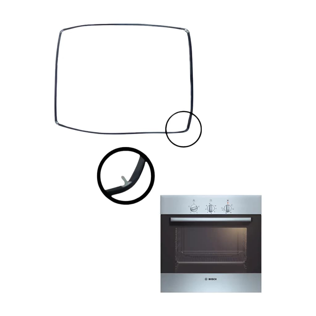 Vedação Para Forno Bosch Express Grill 46x36cm | Borracha Gaxeta Guarnição Térmica