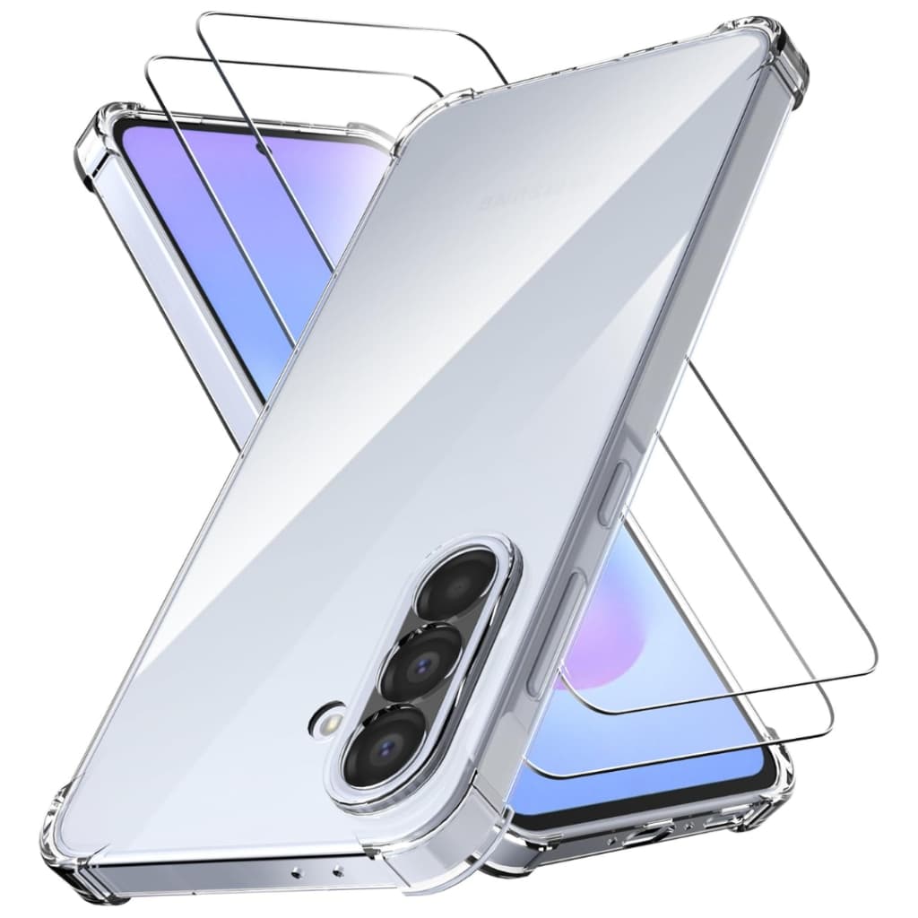 Capa Anti Impacto + Película Samsung Galaxy A57 A37 Vidro 3D Privacidade ou Cerâmica