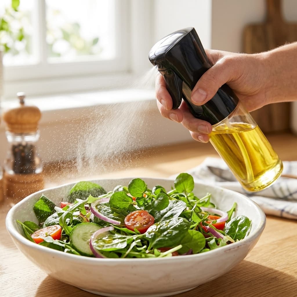 Pulverizador de Vinagre e Azeite - Spray de Precisão para Dietas