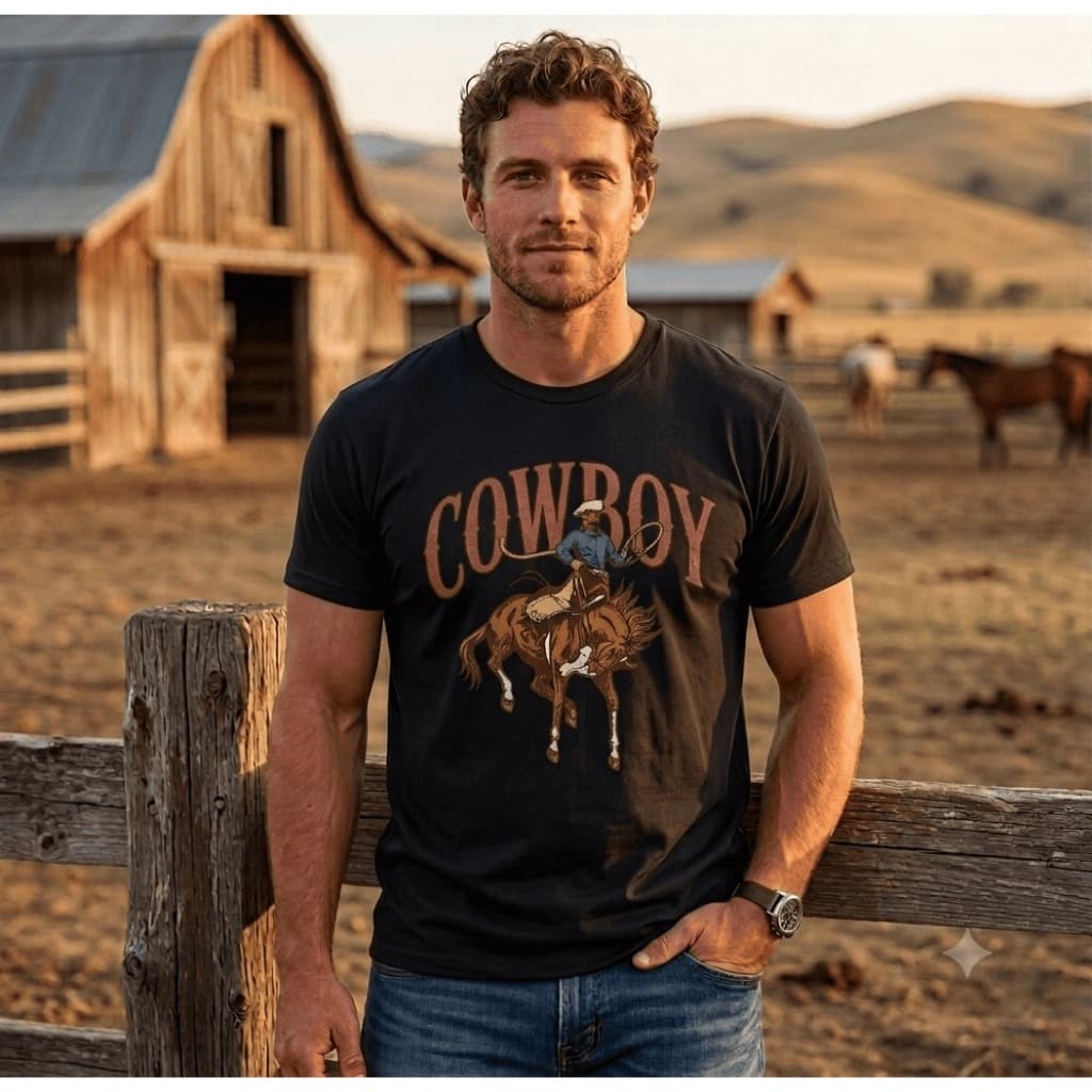 Camisa Camiseta Rodeio Texas 100% Algodão