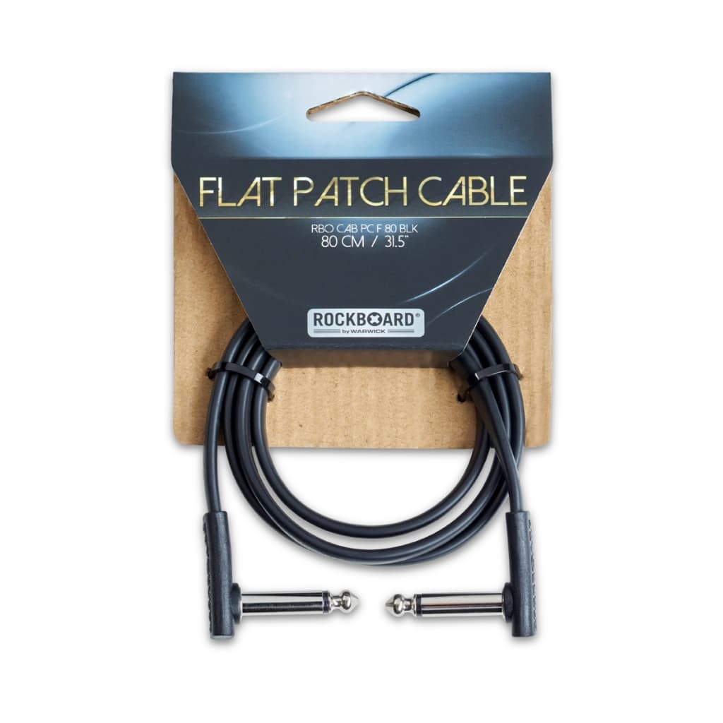 Cabo Audio Mono P10, 80cm, Warwick, Pedal Patch.