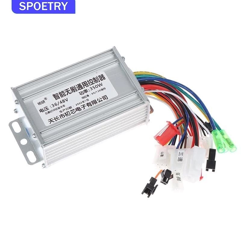 SPOETRY Módulo Controlador para Bicicleta Elétrica 350W 36V/48V
