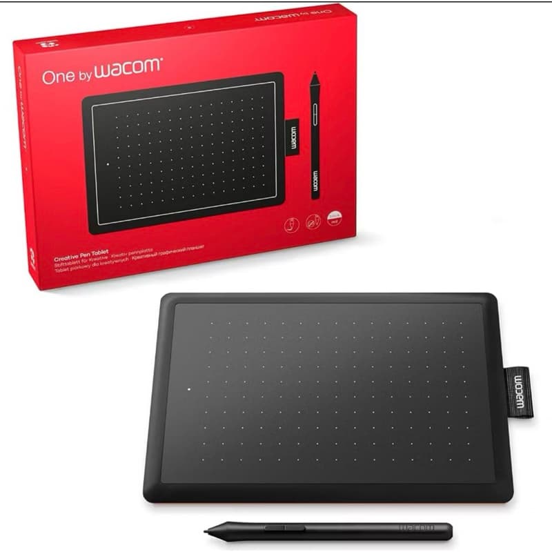 Mesa Digitalizadora One By Wacom Ctl472 Preto Vermelho USADA