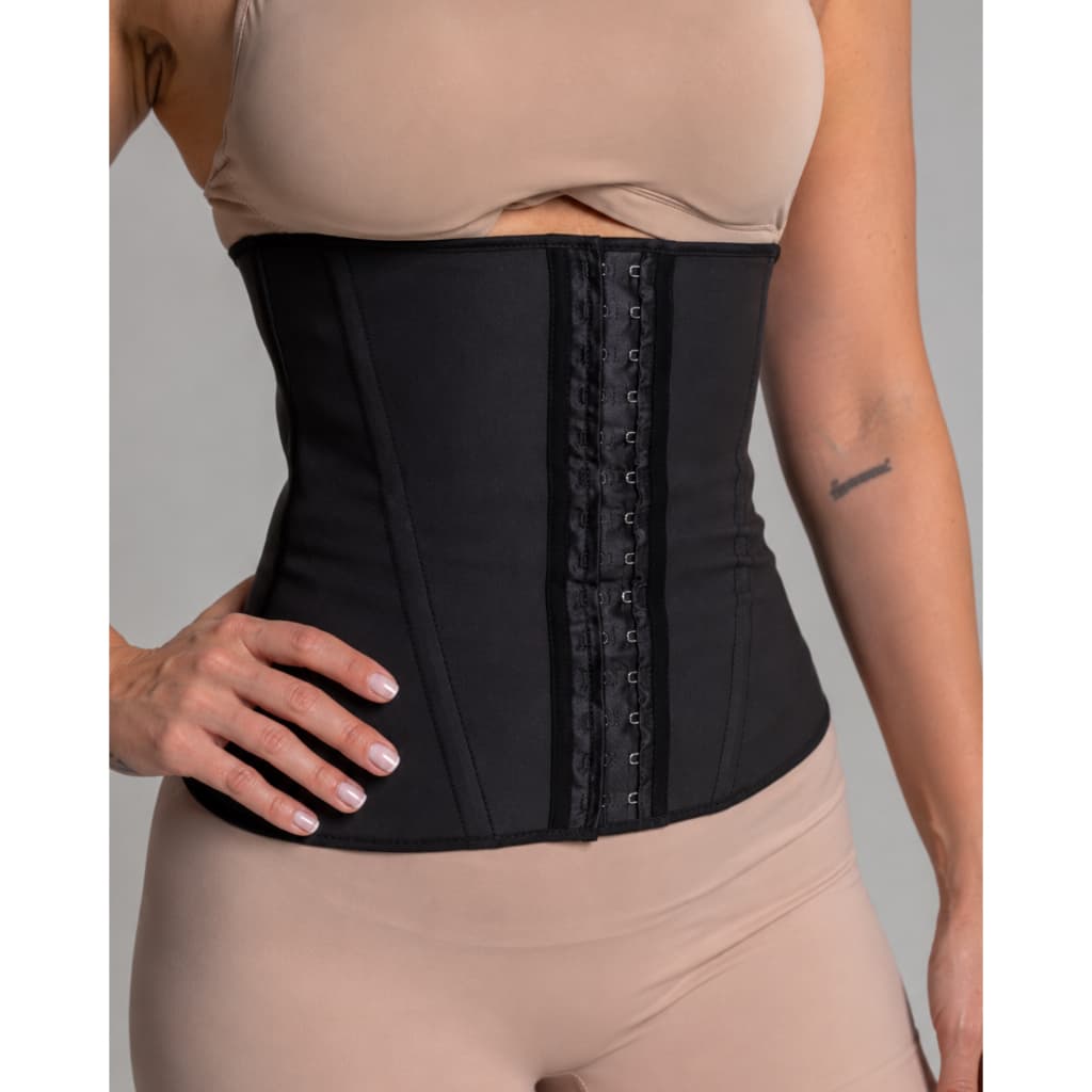 Cinta Modeladora Abdominal Modelform 415 Preta Esbelt