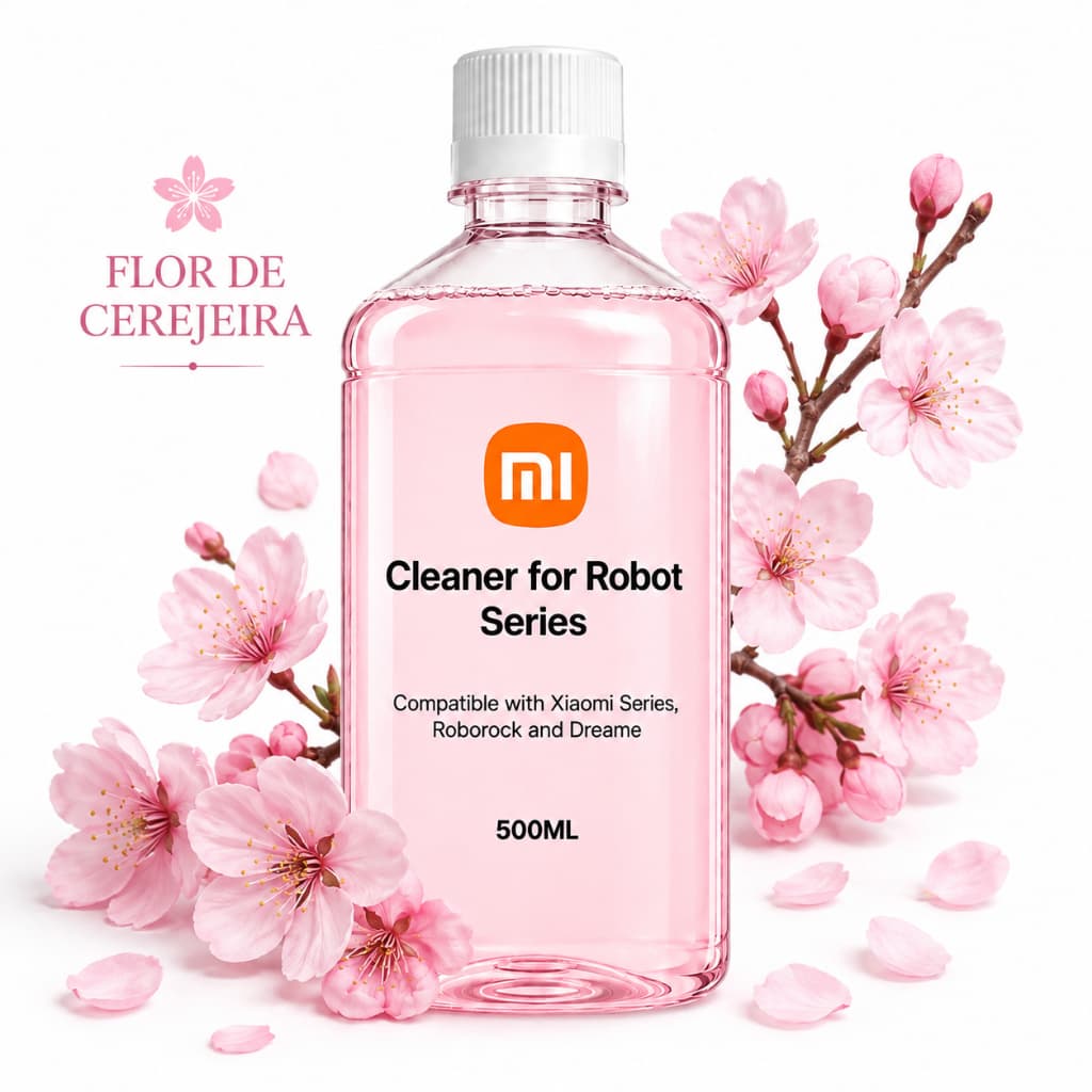 Desinfetante Limpador para Robô Aspirador Xiaomi – Floral - Alto rendimento