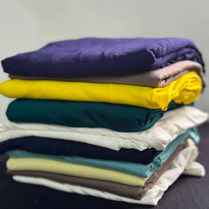 Retalho Tecido de Viscolycra - 1/2/3kg ideal para Moda Adulto, pijamas shorts blusas e vestidos.