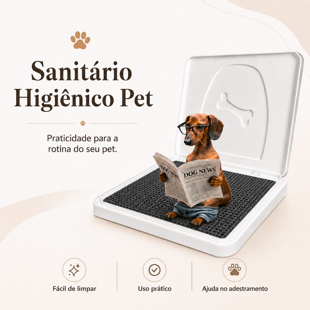 Banheiro Tapete Higiênico Pipi Place Macho Animalíssimo Cinza Chumbo