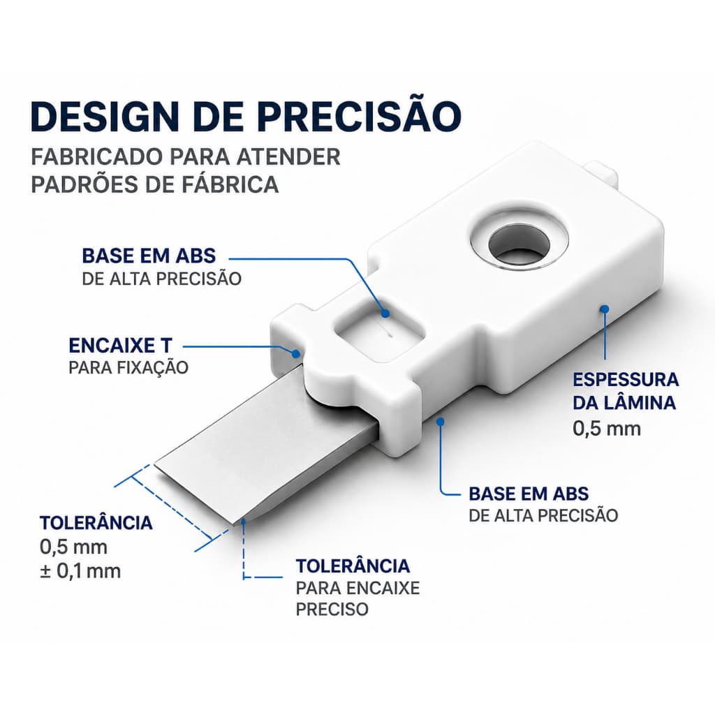 Lâmina Cortador De Filamento Bambu A1/ A1 Mini/x1/p1/h2d Top Cinza-claro