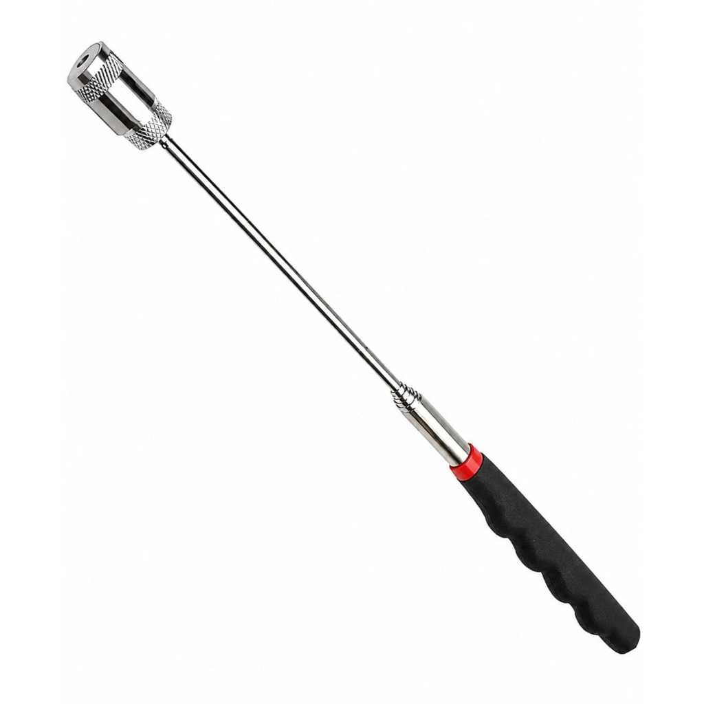 Caneta Pegador Magnética Telescópica Ímã Led Extensivel 84cm Luz Led Coletor de Peças
