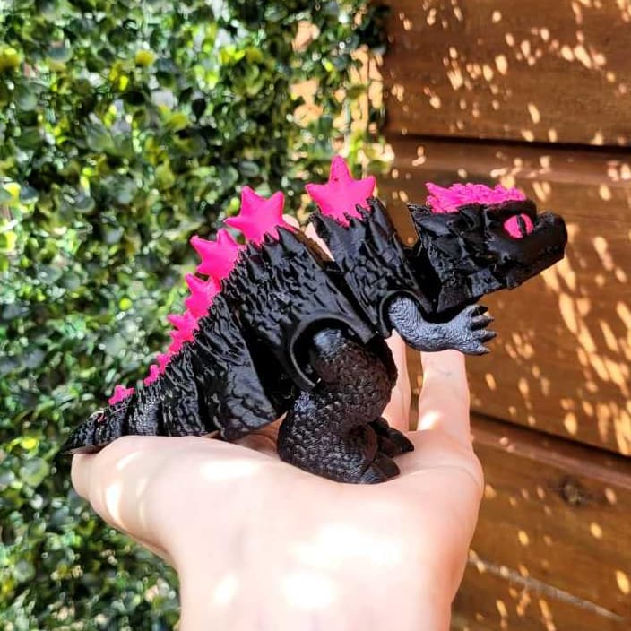 Godzilla Brinquedo Articulado Presente Divertido