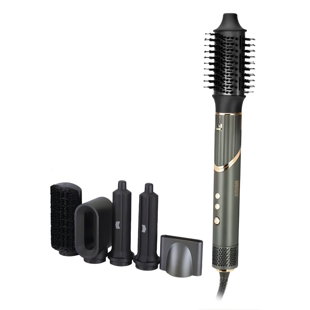 Secador Multiestilizador Onida Hair Styler 6 em 1 ON-8080 1200W 220V Escova Secadora Modeladora Preto