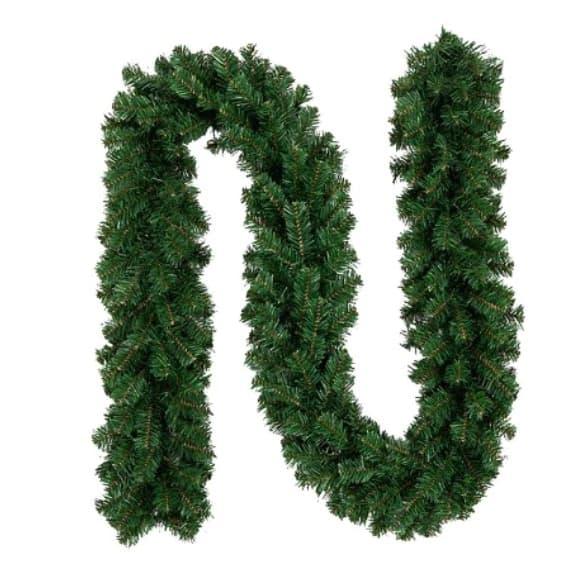 Festão Aramado Galhos Verde Crua Enfeite de Natal Rattan Decoração Natalina Ambientes Diversos