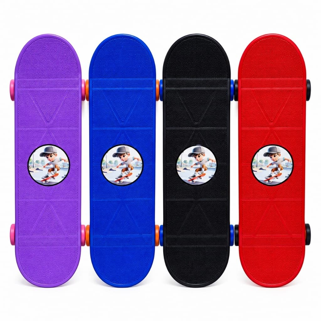 Skate Street Infantil Cruiser Radical Meninas e Meninos Diversão e Mobilidade Urbana Brinquedo Infantil