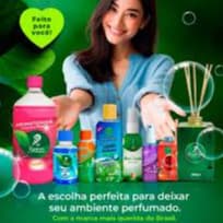 AROMATIZADOR CONCENTRADO PERFUMADOR PARA DILUIR - 1L FAZ 20L (RAMAS)