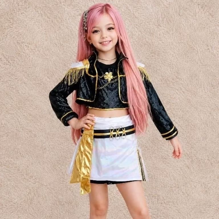 Fantasia de luxo da Mira das guerreiras  / Fantasia infantil das guerreiras
