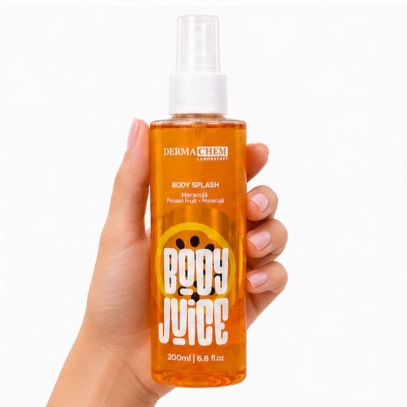 Body Splash spray maracujá Body Juice fragrância tropical - Derma chem