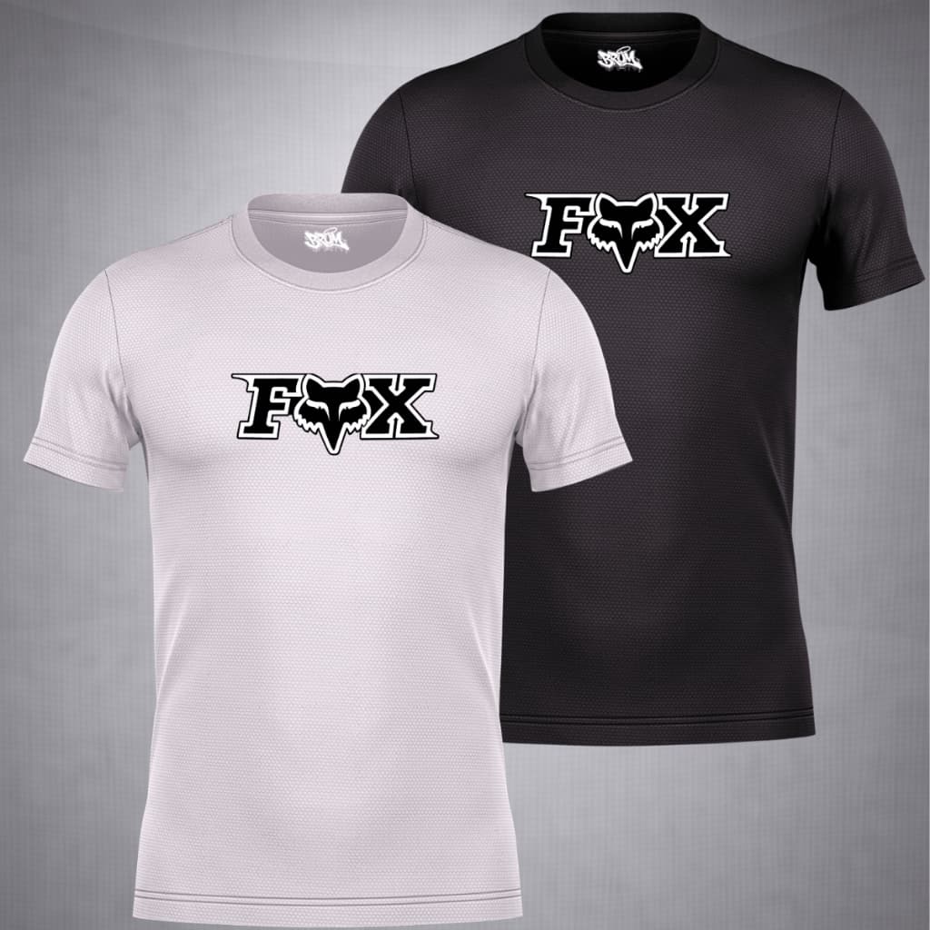 Kit 2 Camiseta Dry Fit Masculina Camisa DriFit Corrida Moto Cross Academia Ciclismo
