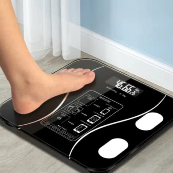 Balança Inteligente com Bioimpedância, App Integrado e Capacidade de até 180kg