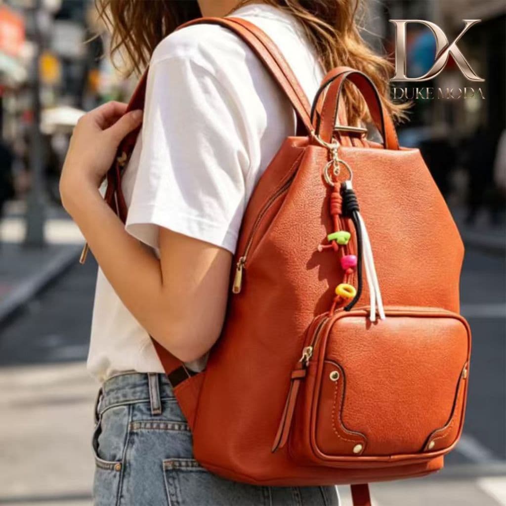 ​ Mochila Duke Feminina Barata-Múltiplos Bolsos, Mochila Escolar Grande, Presente Perfeito para Namorada-JD008