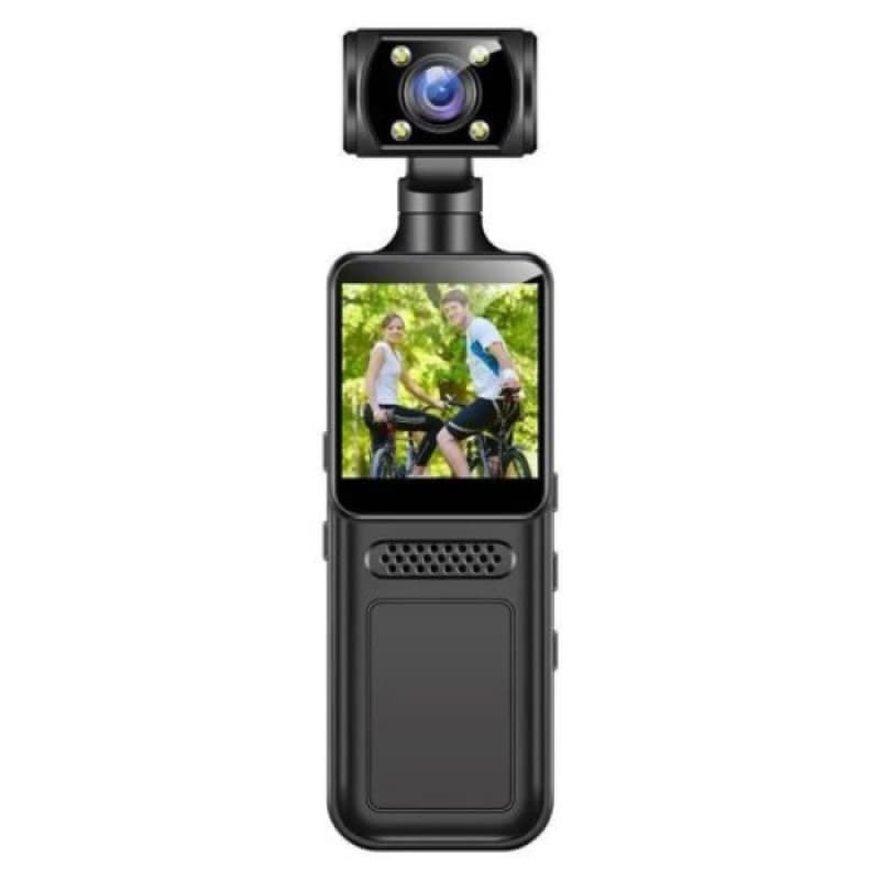 Camera de Ação Esportiva Body Camera ZC-M12-1167B-V1 / 4K / HD / Microfone / 1.31" /Recarregavel / APP Viidure - Preto
