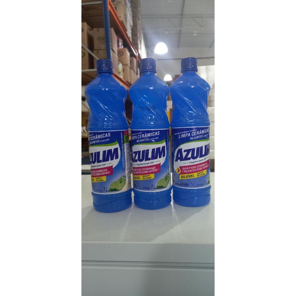 Limpa Cerâmica Azulim 1L Original CITRUS Piso Rejunte