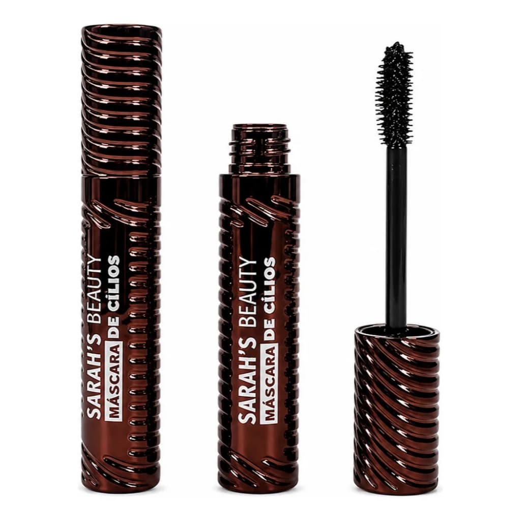 Mascara de Cilios Volumizadora Preto - Sarah Beauty