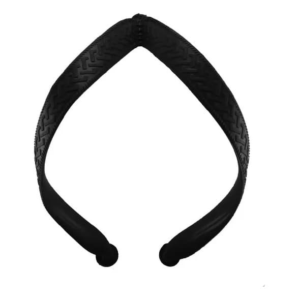 Tira Para Chinelo Correia Preta Tradicional 1 Par