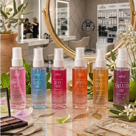 Perfume Capilar 60ml - Cabelo Perfumado com Cheiro de Salão Fragrância Duradoura