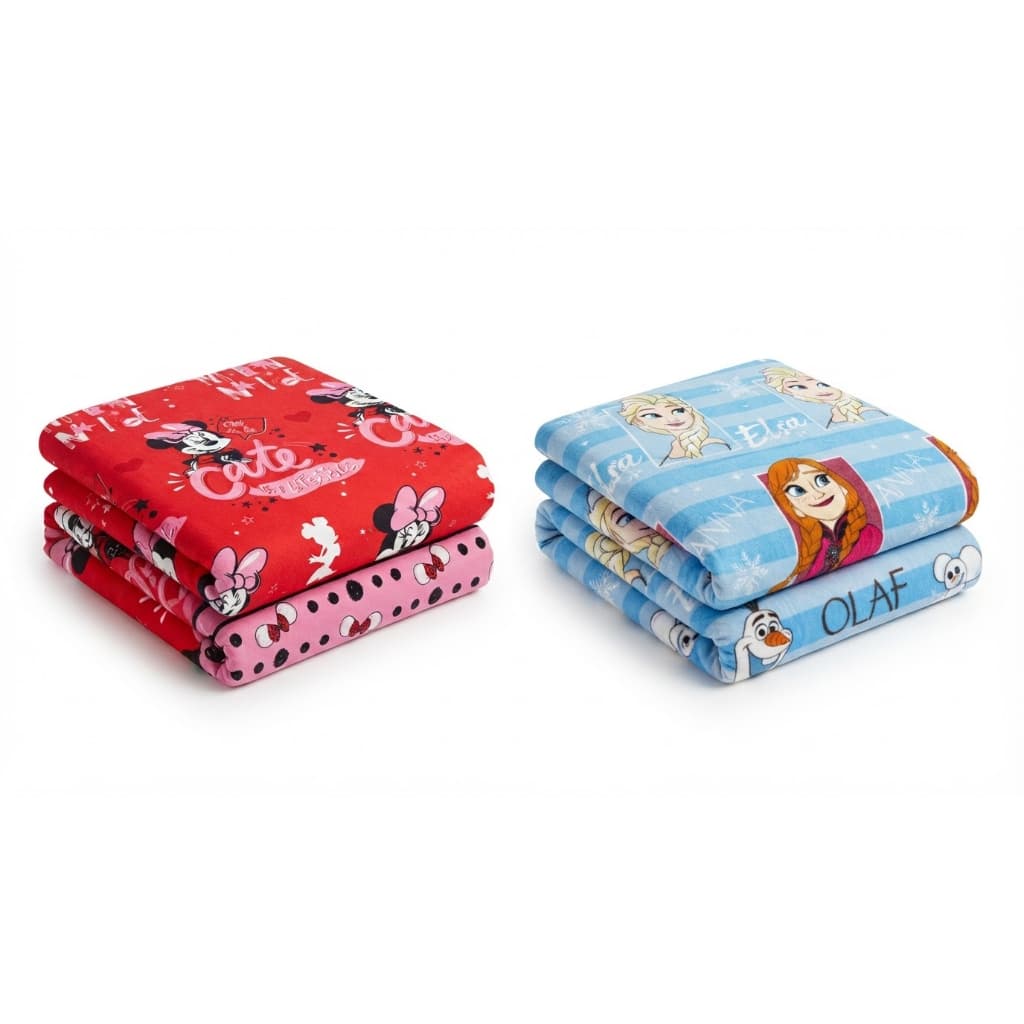 Cobertor Manta Solteiro Infantil Menino Menina Criança Flannel 1,50m x 2,00m
