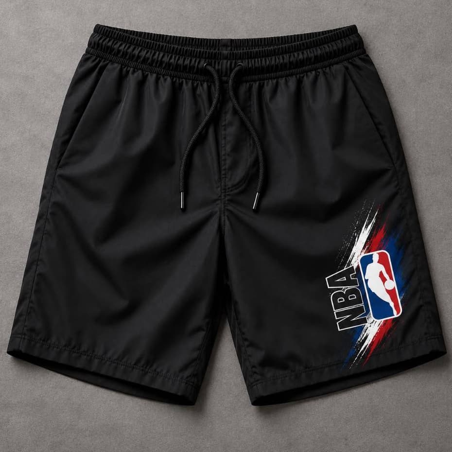 Short Masculino Tactel Estampado Premium Praia Academia Casual Secagem Rápida com Bolsos