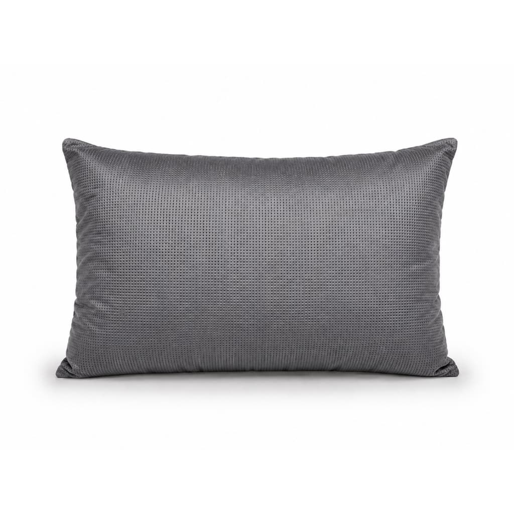 Travesseiro 68x48cm Confortável Macio Para Cama Quarto Sono e Descanso CINZA