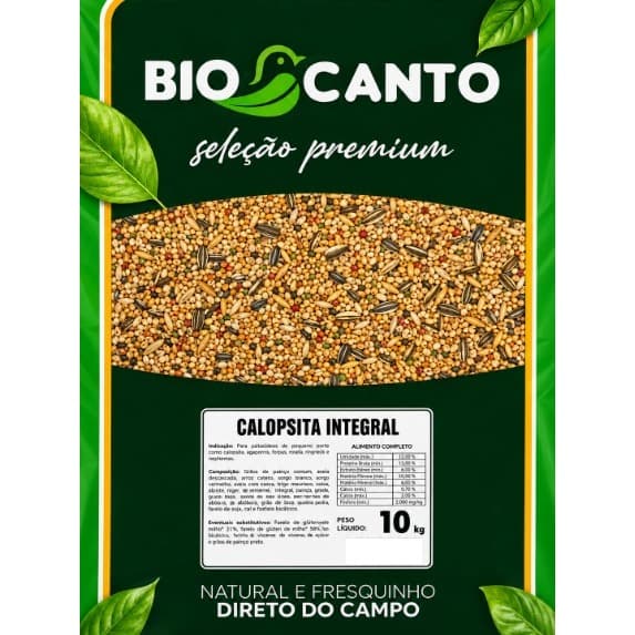 Mistura Calopsita 10kg Premium