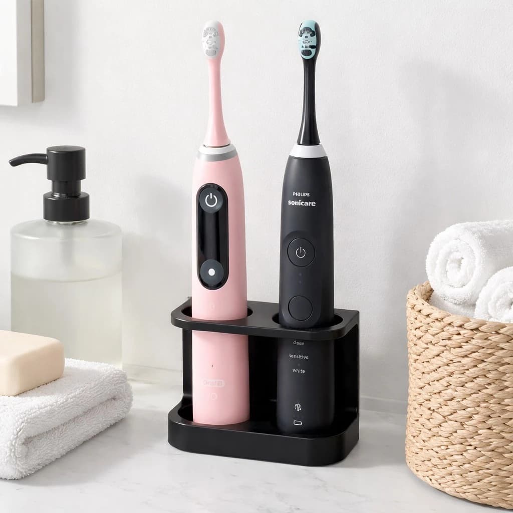 Suporte Escova Elétrica, Suporte Oral b io, Suporte Philips Sonicare Organizador Banheiro Escova