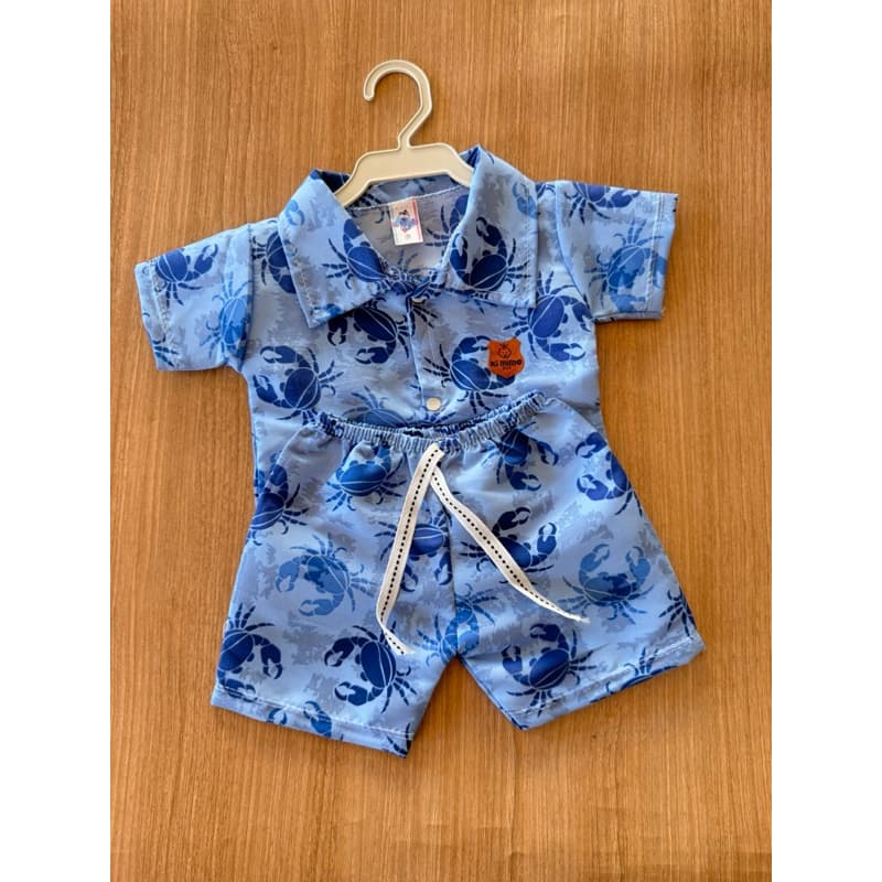 Conjunto infantil de menino mauricinho bebê festa social