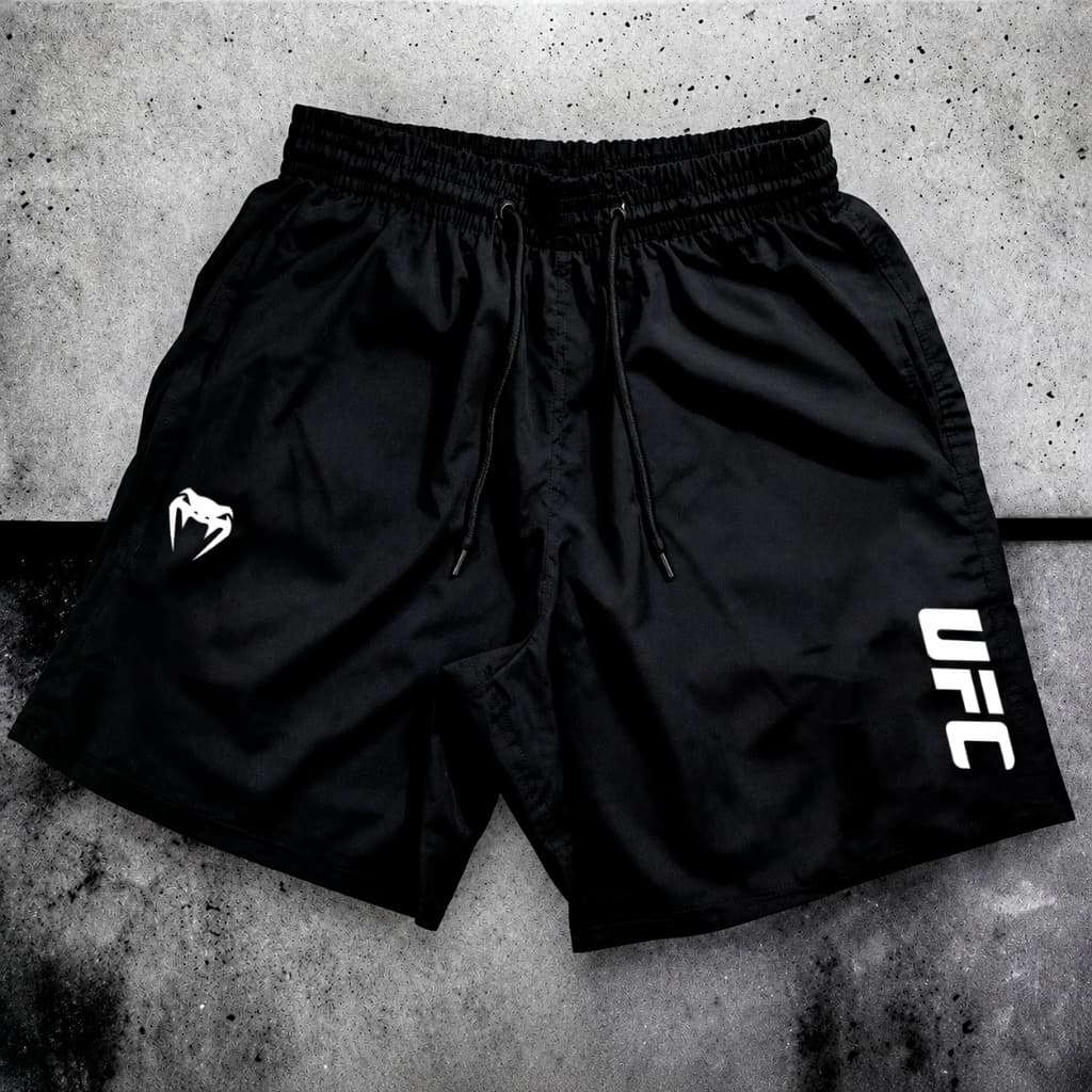 Bermuda Masculina Tactel Academia Treino Short 2 Bolsos Dryfit Praia Esportiva Elástico na cintura