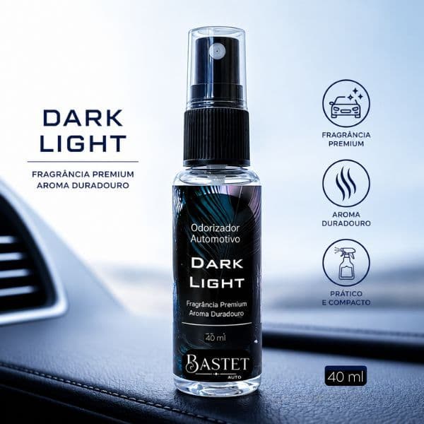 Odorizador Automotivo PREMIUM  Dark Light | Perfume para Carros | Cheirinho
