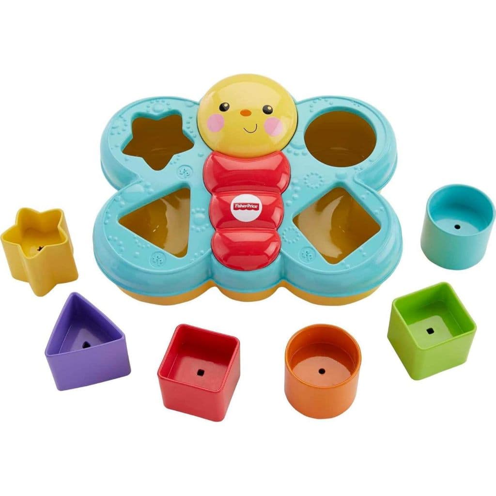 brinquedo para Bebês Encaixa Borboleta para crianças