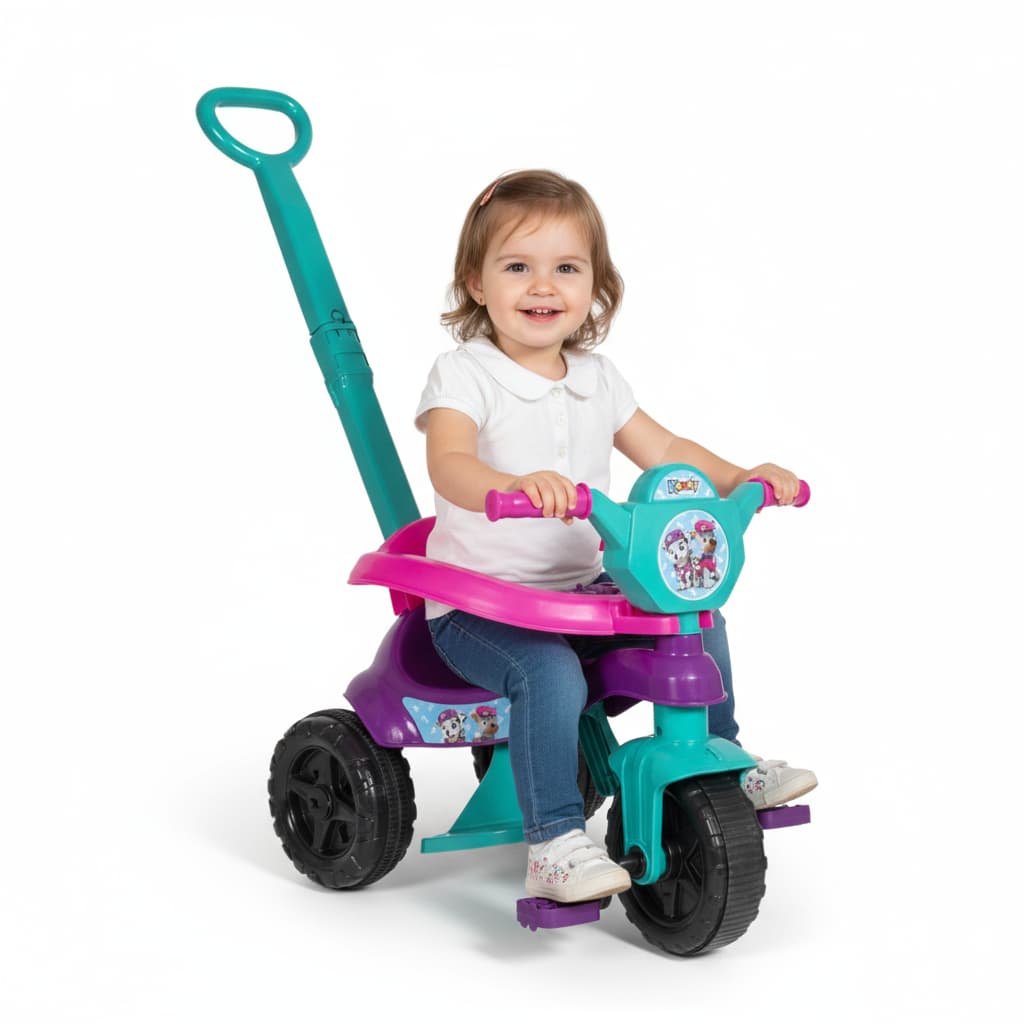 Motoca Triciclo Velotrol Infantil Completo Vários Modelos e Cores - Certificado Inmetro - QUEEN SHOP