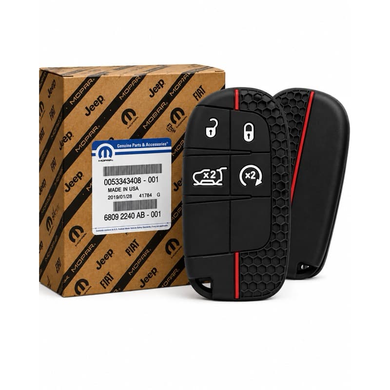 Capa Silicone Original Chave Presença Jeep Renegade Compass Commander Fastback – Proteção Controle Smart Key