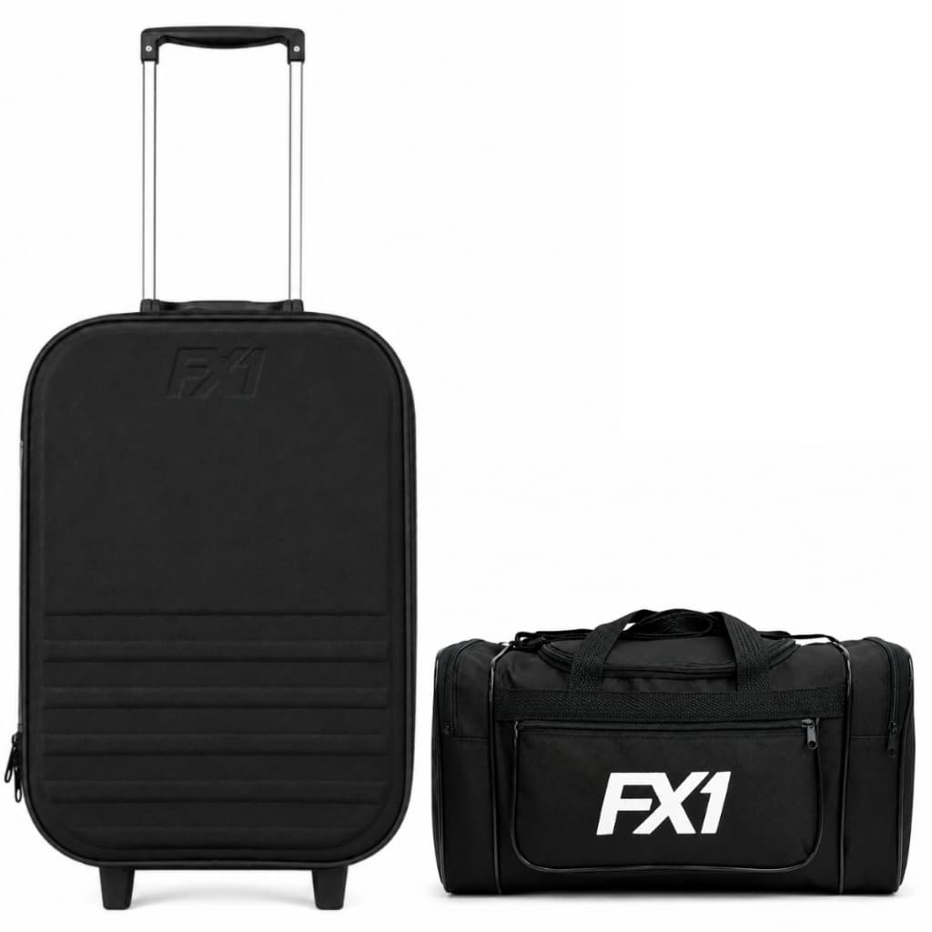 Kit Bolsa de Viagem Transversal + Mala de Bordo 10kg com Medidas ANAC
