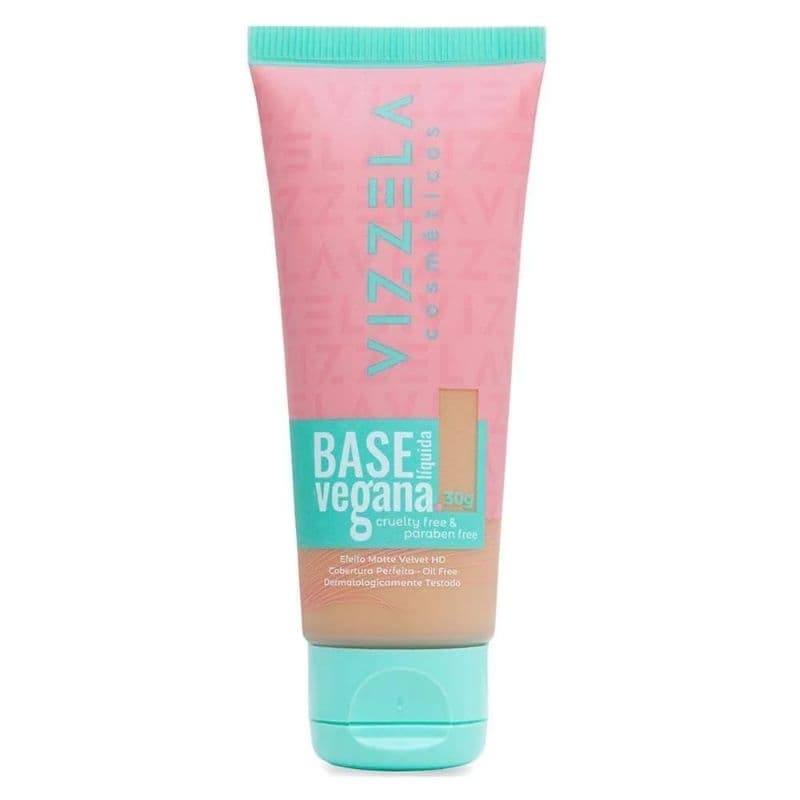Base Líquida Vegana Alta Cobertura Cor 07