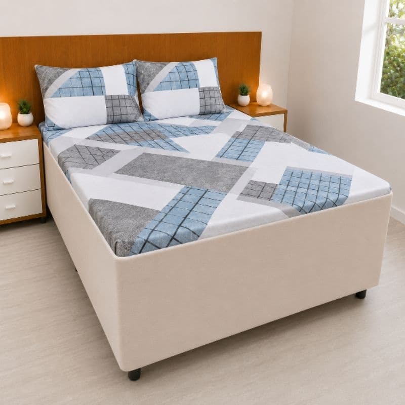 Luva para Cama Box Casal com Elástico – Toque de Algodão | Macia, Resistente e Fácil de Colocar