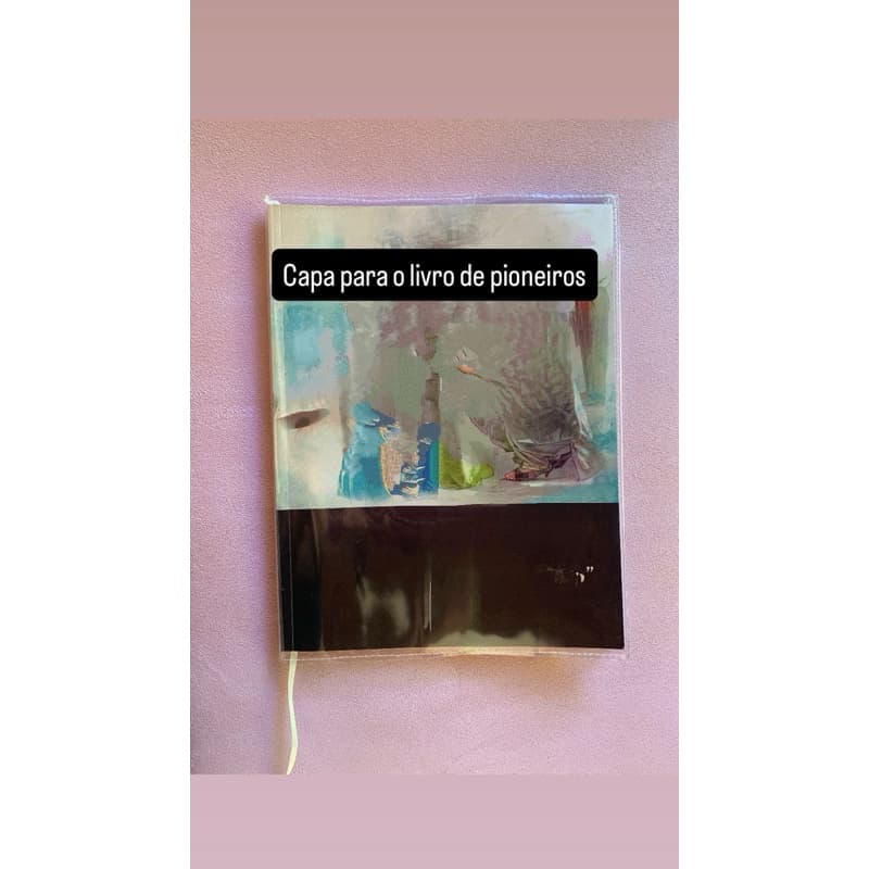 CAPA PROTETORA LIVRO DE PIONEIROS TRANSPARENTE